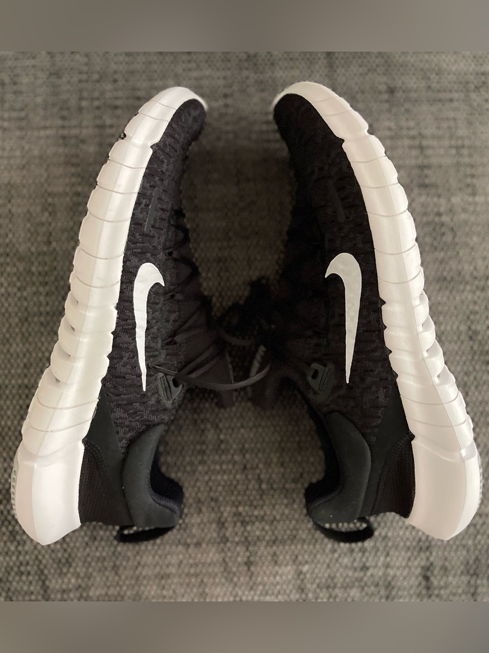 Size 10.5 - Nike Free RN 5.0 Next Nature BlackSmoke Grey-White CZ1884-001 Men's - Picture 4 of 8